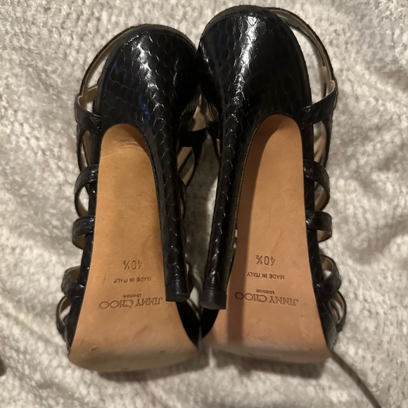 Jimmy Choo Glenys gladiator sandal size 40.5 - Picture 3 of 8